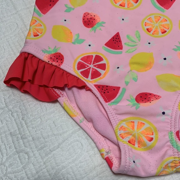 3T (5/$20) Fruit Slices One Piece Swimsuit by George - Picture 4 of 15